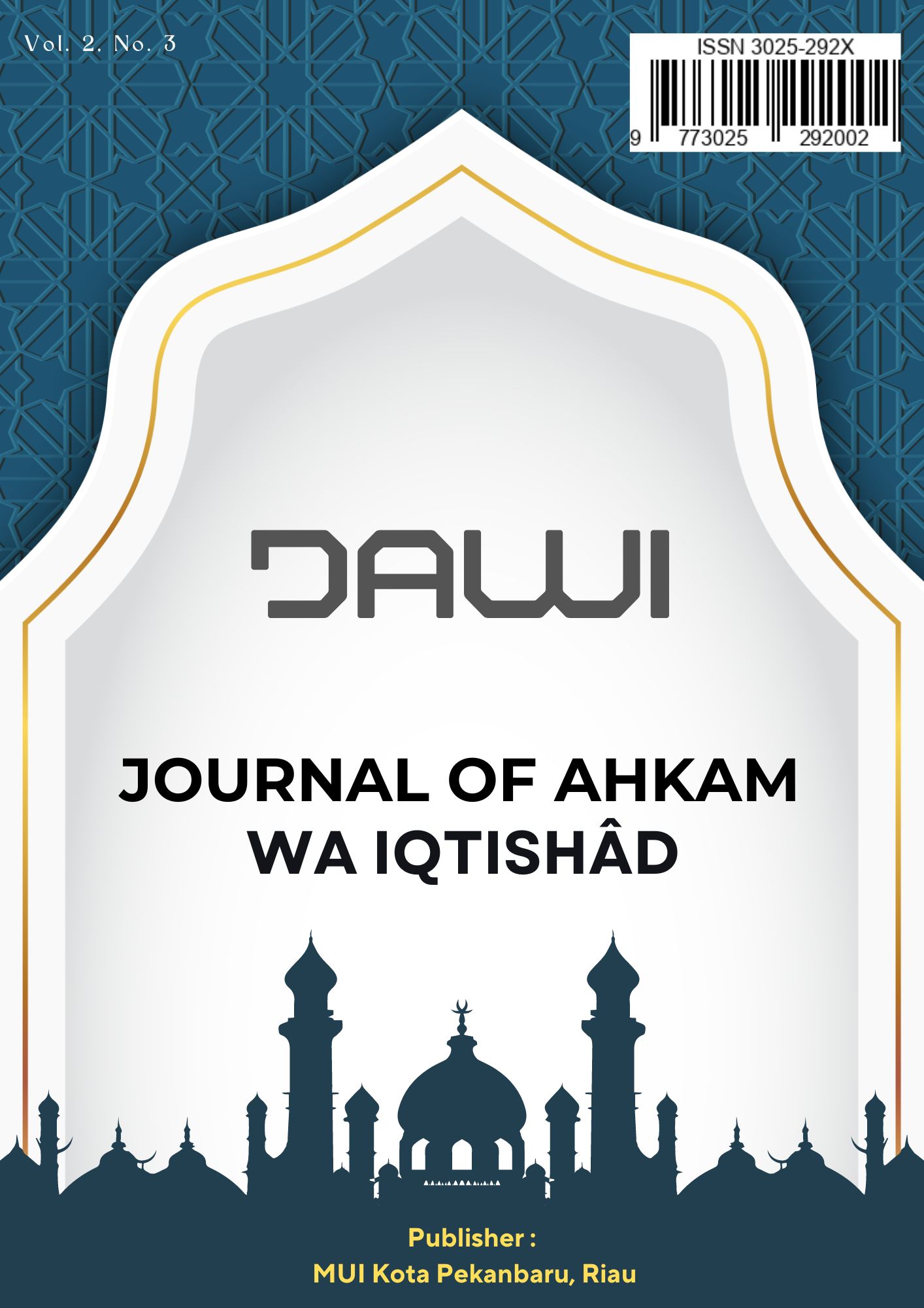 					View Vol. 2 No. 3 (2024): JAWI - SEPTEMBER
				